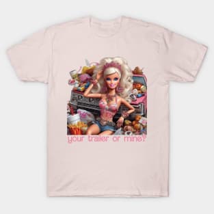 Barbie as whitetrash T-Shirt